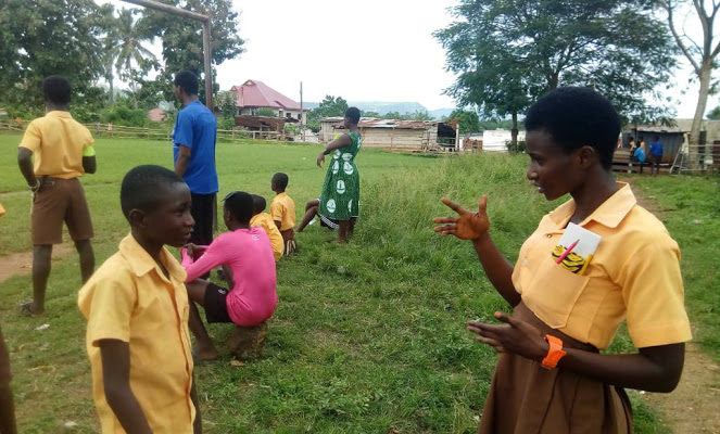Early education for young deaf children and their caregivers in Ghana